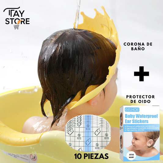 Corona de baño para BEBÉ 👶