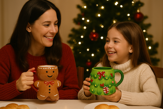 DÚO DE TAZAS NAVIDEÑAS ☕🎄